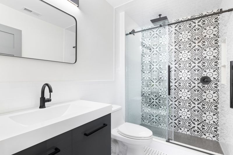Large Format Tiles in Shower Walls